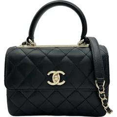 シャネル CHANEL トレンディCCマトラッセトップバンドル AS4654 ブラック/ゴールド金具 ラムスキン レディース ショルダーバッグのサムネイル