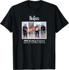 新品未使用品　ビートルズ 1969 ルーフトップコンサート フォトTシャツ Let It Be バンドT ロックT　S~３XLのサムネイル