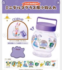 コメダ珈琲　ミニダルマグラス風小物入れ　ポケモン　3個セット 新品コメダ珈琲店 ポケモン ミニダルマグラス風小物入れ メタモン 2個