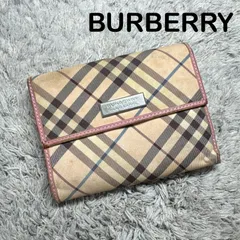BURBERRY BLUE LABEL バーバリーブルーレーベル 二つ折り財布 ノバチェックのサムネイル