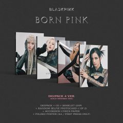 BLACKPINK BORN PINK DIGIPACK 4 VER. - メルカリ