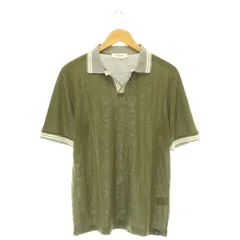 グランサッソ GRAN SASSO S/Sポロシャツ カットソー 半袖 50 カーキ グレー マルチカラー /DO ■OS ■ADのサムネイル