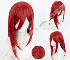 【送料無料】 千切 豹馬 コスプレウィッグ BLUE LOCK ブルーロック ウィッグ　ネット付き　cosplay CJF61P543