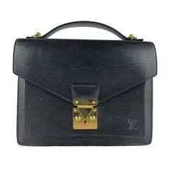 2026年最新】LOUIS VUITTON ルイ ヴィトン モンソー エピ ハンドバッグ