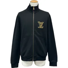 ルイ・ヴィトン LOUIS VUITTON エンベリッシュドシグネチャートラックトップ HUY84W ブラック コットン メンズ ブルゾンのサムネイル