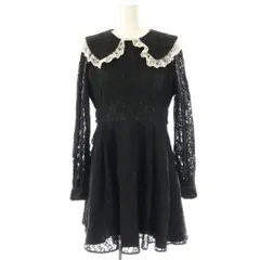 パメオポーズ PAMEO POSE Hecate Lace Dress レース ミニワンピース S ブラック /ES ■OSのサムネイル