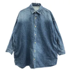 journal standard luxe ジャーナルスタンダード ラックス 10OZ denimシャツ 24-050-440-2010 インディゴブルーのサムネイル