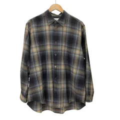 ウェルダー WELLDER STANDARD SHIRT チェック ウール シャツ メンズ JPN：3 のサムネイル