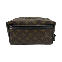 ルイ・ヴィトン LOUIS VUITTON トゥルース・トワレ M40378 ブラウン ブラック シルバー金具 モノグラム・マカサー メンズ セカンドバッグのサムネイル