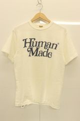 希少デザイン】ヒューマンメイド デカロゴ 両面ロゴ 長袖Tシャツ 黒 L 