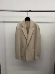 (100) メンズ Allegri アレグリ 22ss セミ オーバーサイズ ソフト シフォン ジャケットのサムネイル