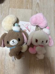 平成レトロ」「希少」ウサハナ ぬいぐるみ 2体セット 好きな人は好き 