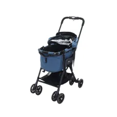 中古 コンビ ペット用カート ミリミリEG ロング デニムブルー　4972990175852  【可(C)】のサムネイル