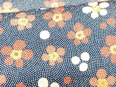 平和屋着物■訪問着　花尽くし　鮫小紋柄　正絹　逸品　CABG6711xeのサムネイル