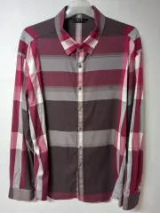 DAKS メンズ チェック シャツ 110 @@のサムネイル