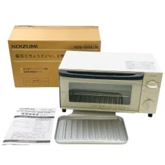 【美品】コイズミ KOIZUMI オーブントースター KOS-1035/W ホワイト 2025年製 キッチン家電 【MY0531】のサムネイル