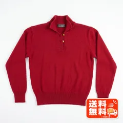 Sablier KING ニット レッド ハーフボタン ハイネック セーター POLO RALPH LAUREN風のサムネイル