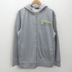 g■バナナセブン/BANANASEVEN フルジップパーカー【XXL】灰/men's/58【中古】■のサムネイル