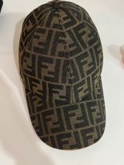 FENDI ズッカ柄 ベースボールキャップ FENDI フェンディ ベースボールキャップ 帽子 ズッカ柄 ニット - メルカリ
