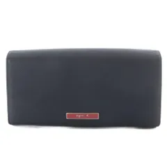 アニエスベー ボヤージュ Agnes b. VOYAGE 長財布 二つ折り バイカラー レザー ネイビー レッド /YO1のサムネイル