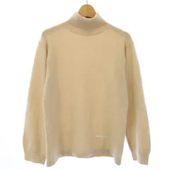 バーバリーゴルフ BURBERRY GOLF ゴルフウェア カシミヤ ニット セーター 長袖 ハイネック M ベージュ BGT93-554-04 /TK ■MUのサムネイル