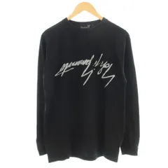 グラウンドワイ ヨウジヤマモト GroundY ロンT 長袖 ロゴ Tシャツ カットソー 3 黒 ブラック GY-T23-021 /☆Gのサムネイル