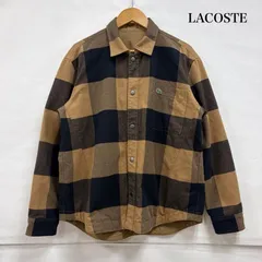 ラコステ バッファローチェック リバーシブル シャツ アウター  ジャケット ロゴ 刺繍 メンズ S ISItems【USED】【古着】【中古】50160529のサムネイル