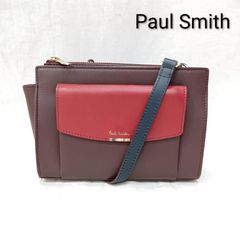 Paul Smith バイカラー レザー スクエアバック A4 大容量 - メルカリ