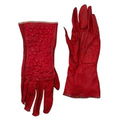 D.HYGEN(ディーハイゲン) Horse Leather Overlock Gloves ホースレザー