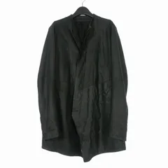 ユリウス JULIUS 18SS ラムヌバック レザーコート ジャケット 長袖 2 ブラック 黒 607JAM2のサムネイル