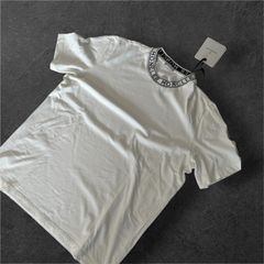 極美品〕モンクレール レタリング S ホワイトTシャツ 国内正規品 5S261 