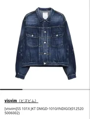4 25fw VISVIM ビズビム SS 101x JKT デニムジャケットのサムネイル