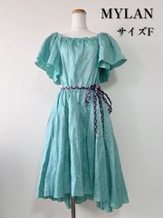 MYLANマイラン ブラウス パフスリーブ スカート セットアップ