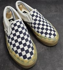 激レア VANS バンズ チェッカー スリッポン サンプル品 - メルカリ