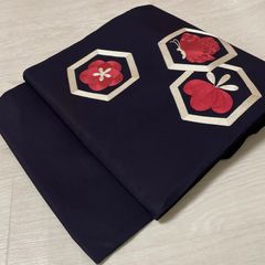 専用帯9589 ●銀座 志ま亀 高級 正絹 塩瀬 名古屋仕立て 名古屋帯 帯9589 ○銀座 志ま亀 高級 正絹 塩瀬 名古屋仕立て 名古屋帯 - メルカリ