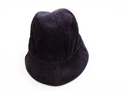 POLO by Ralph Lauren ラルフローレン コーデュロイ バケットハット ネイビー 綿100% 帽子 バケハ メンズ レディース 約54cm