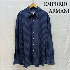 エンポリオアルマーニ イタリア製 ストライプ チンスト コットン