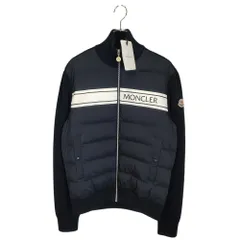 MONCLER モンクレール CARDIGAN TRICOT ニット 切替 ダウンジャケット H20919B00005 M1131 L ネイビー メンズのサムネイル