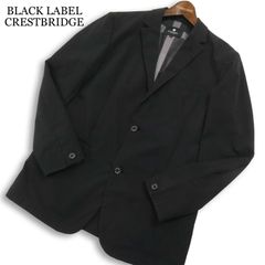 ブラックレーベル クレストブリッジ テーラードジャケット ブラック