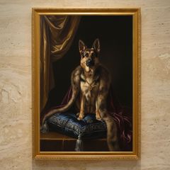 賢い牧羊犬 色鉛筆画 パステル - メルカリ