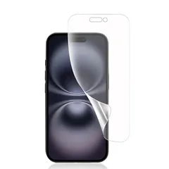 【新品】 【1枚入り】iPhone 16/iPhone 15/iPhone 14 Pro フィルム【JACRON】アイフォン16 / アイフォン15 専用 保護フィルム 指紋認証対応 反射防止 アンチグレア 全面吸着 TPUフィルム 日本製 防指紋 浮き防止 