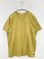 SAINT LAURENT SLロゴ刺繍 半袖Tシャツ 短丈 L イエロー - メルカリ