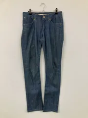 SUPERFINE デニムパンツ 26 ブルー フルレングス 無地 スキニー・タイト フレア・ブーツカット レギュラー リジッド・ワンウォッシュ レディースのサムネイル