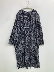 Bohemians ワンピース 2 ネイビー コットン 花柄・ボタニカル柄 その他総柄 長袖 ひざ丈 レディースのサムネイル