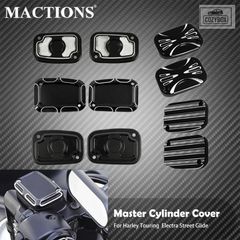 ハーレー純正 マスターシリンダー クロームメッキカバー 新品未使用 未