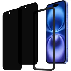 【新品】 KPNS いphone15plus ガラスフィルム 覗き見防止【2枚セットのぞき見防止】 日本素材製 アイフォン15プラス 覗き見防止 iPhone 15 Plus 用 ガラスフィルム 強化ガラス カバー iphone15plus 横から見えない 保