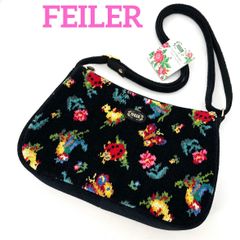 極美品 FEILER フェイラー 花柄 ボストンバッグ ハイジ PVC - メルカリ