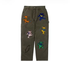 HUMAN MADE KAWS CORDUROY PRINT PANTS S - メルカリ
