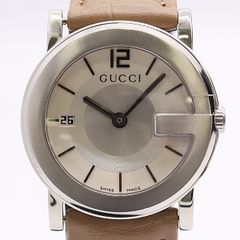 グッチ(Gucci )腕時計 101J メンズ シルバー - メルカリ