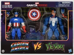 HASBRO MARVEL LEGENDS SERIES CAPTAIN AMERICA VS VENOM